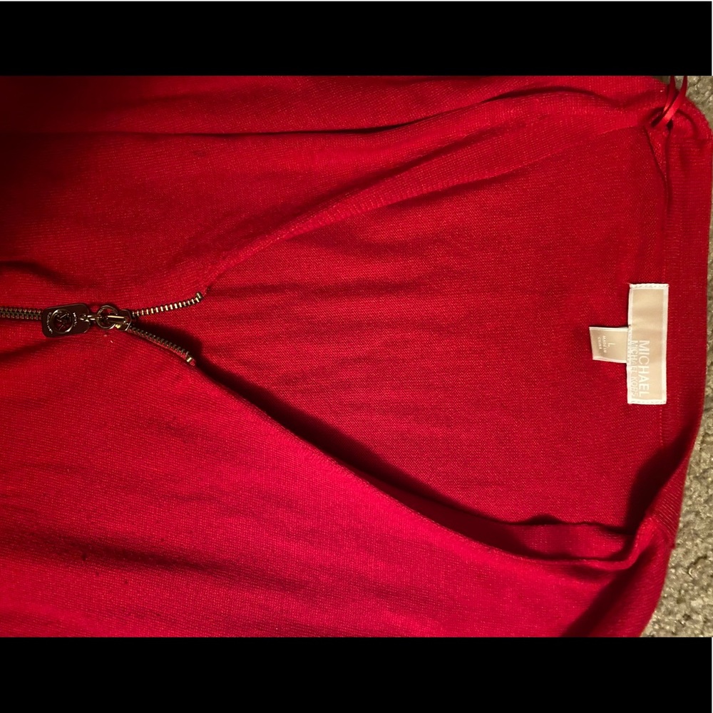 Authentic Red Michael Kors Sweater